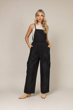 Jardineira com bolso cargo