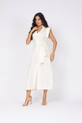 Chemise midi em linho