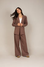 Calça de alfaiataria wide leg