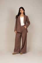 Calça de alfaiataria wide leg