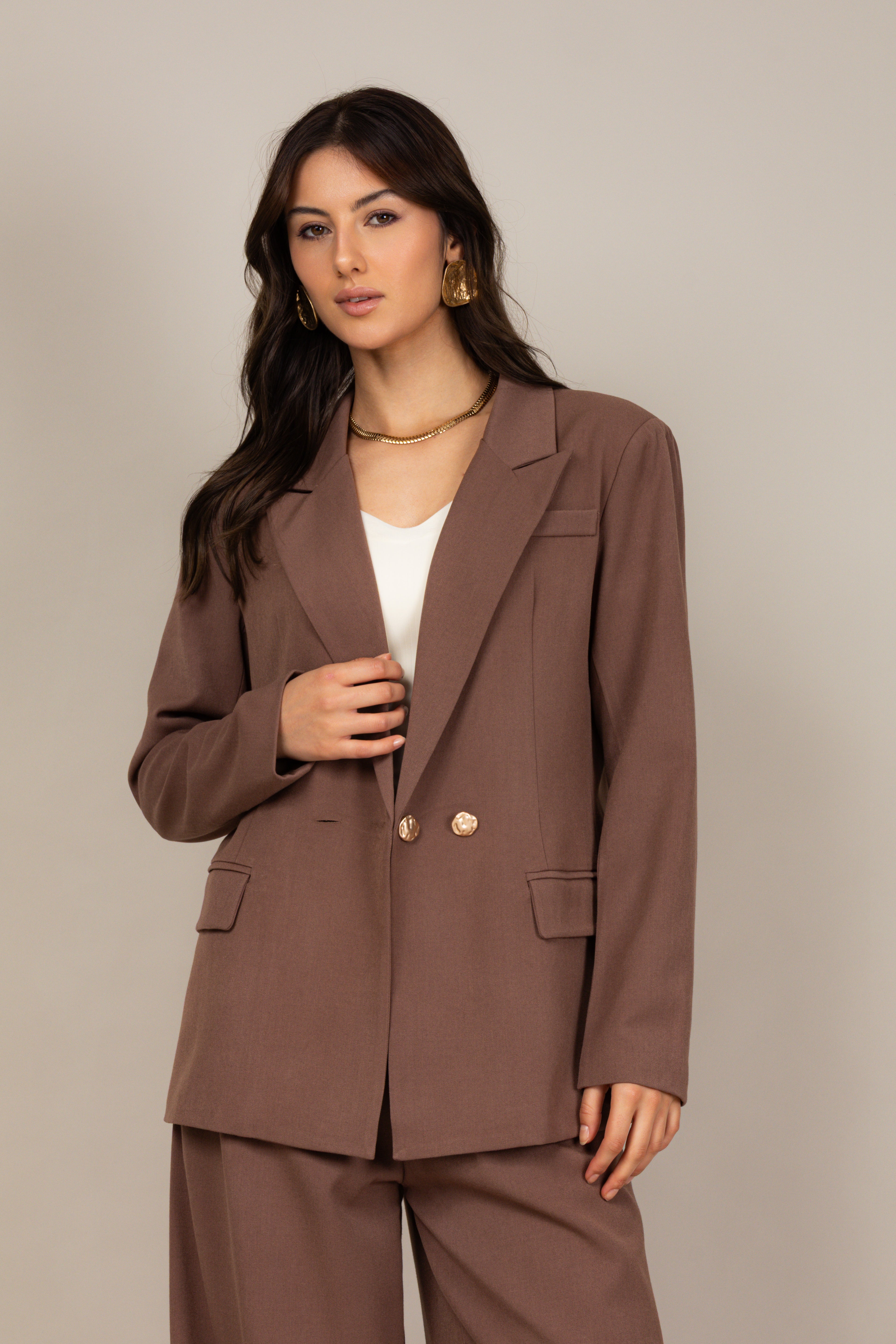 Blazer de alfaiataria estruturado