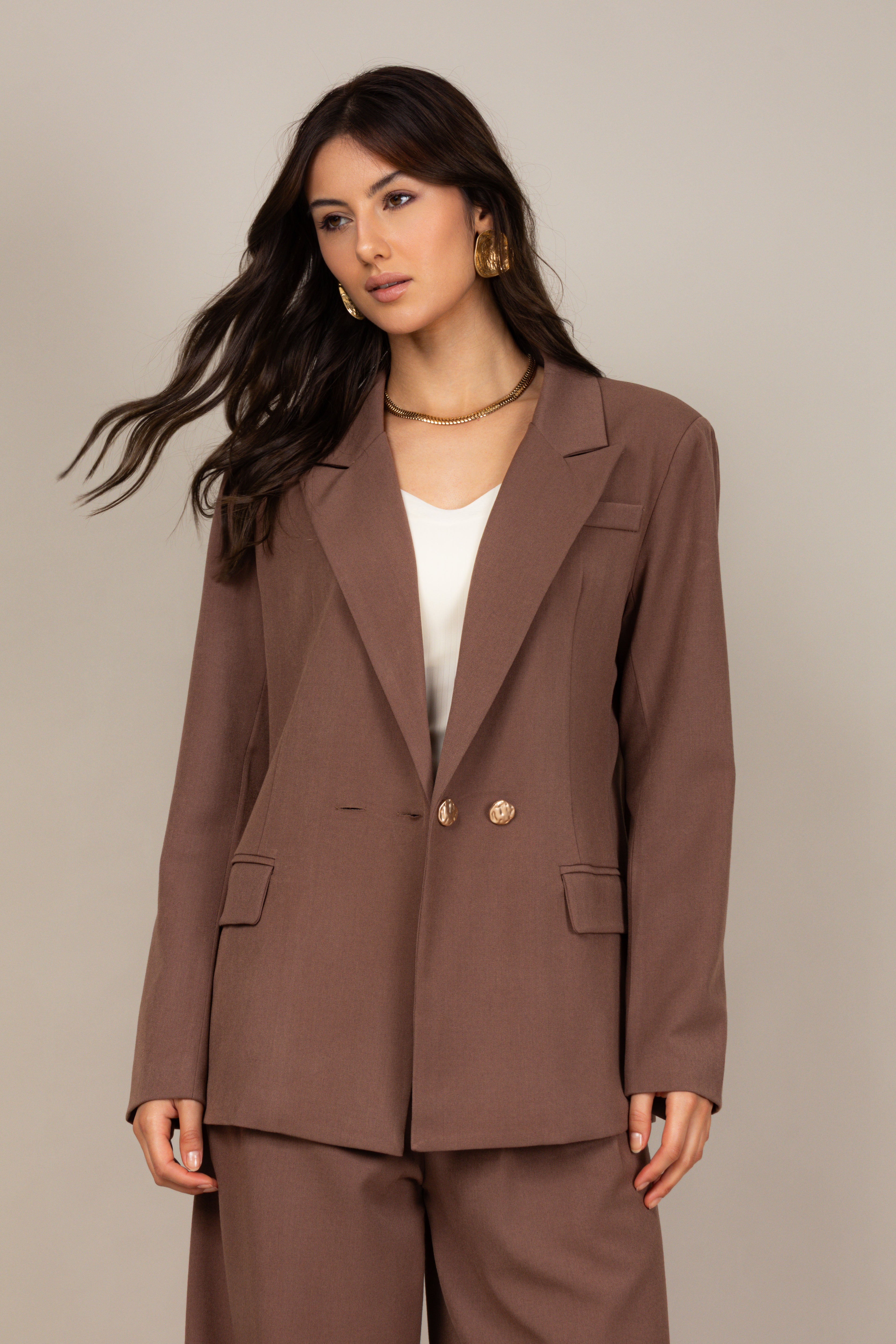 Blazer de alfaiataria estruturado