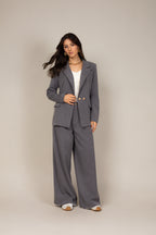 Calça de alfaiataria wide leg