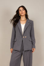 Blazer de alfaiataria estruturado
