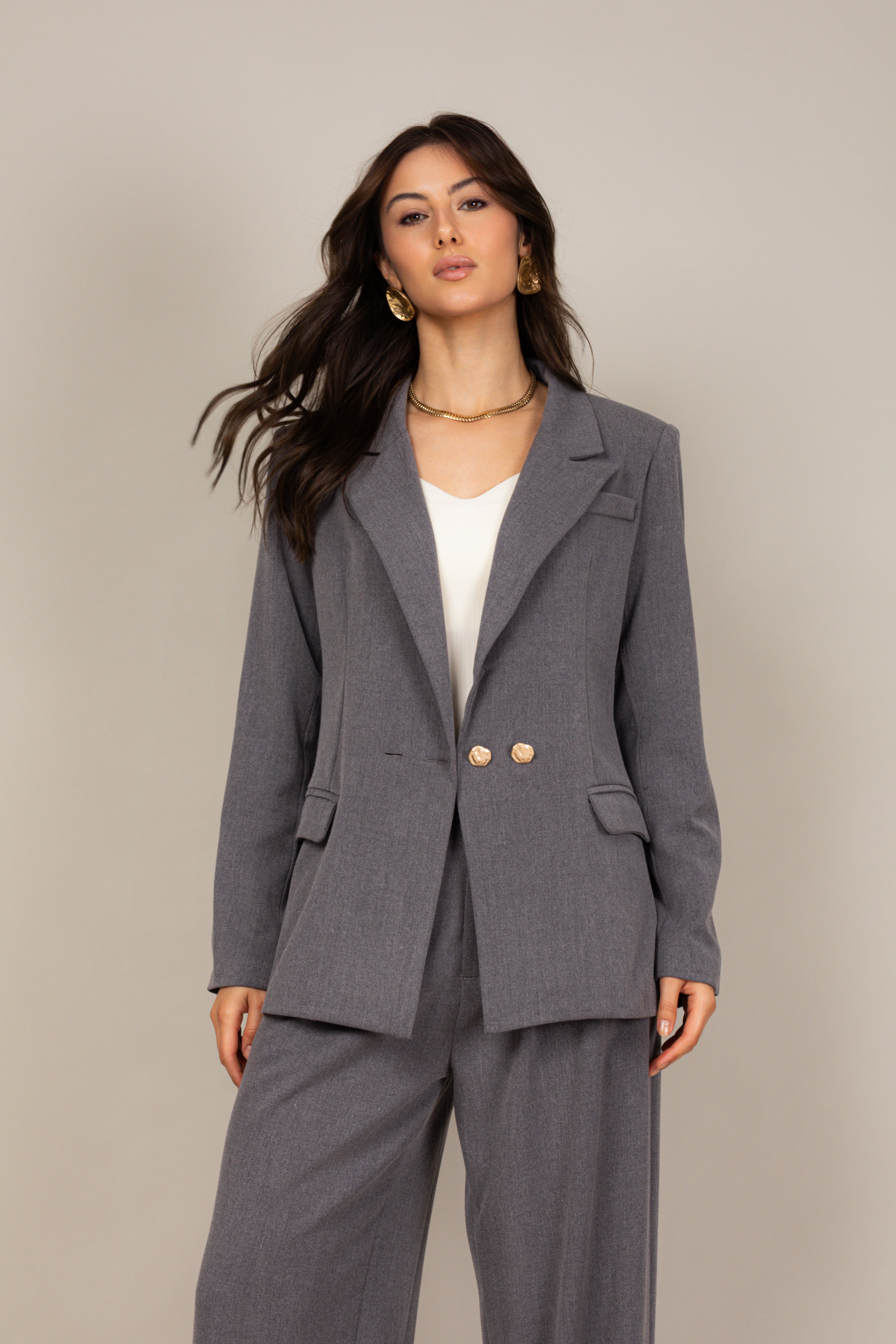 Blazer de alfaiataria estruturado