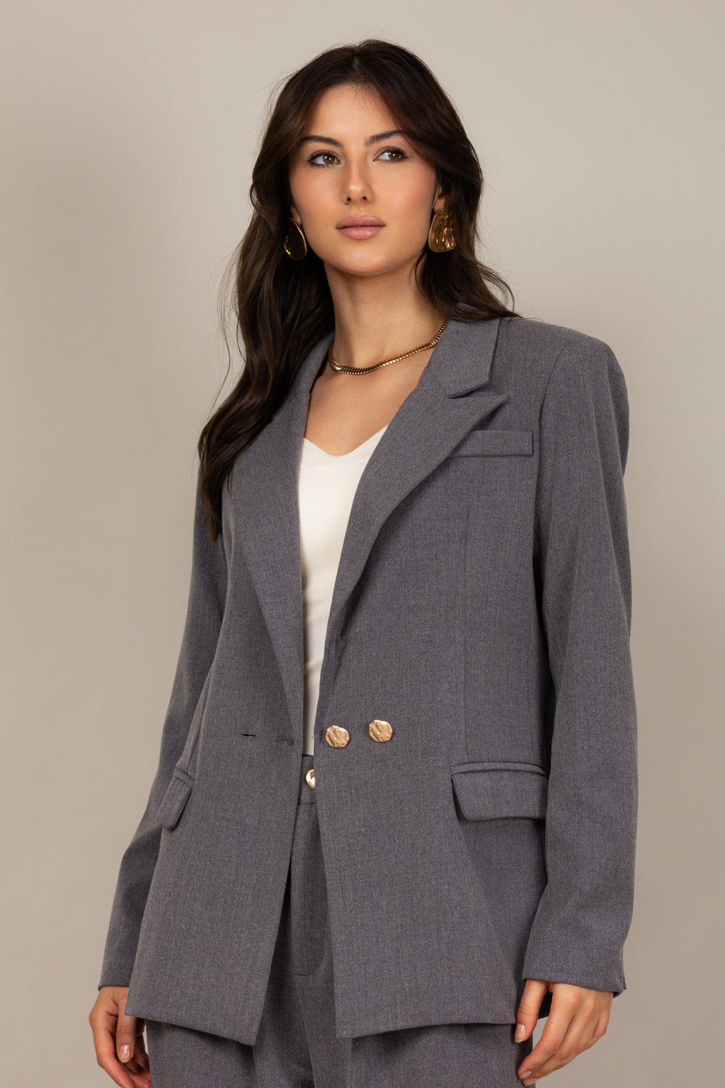 Blazer de alfaiataria estruturado