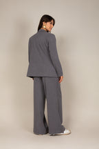 Calça de alfaiataria wide leg