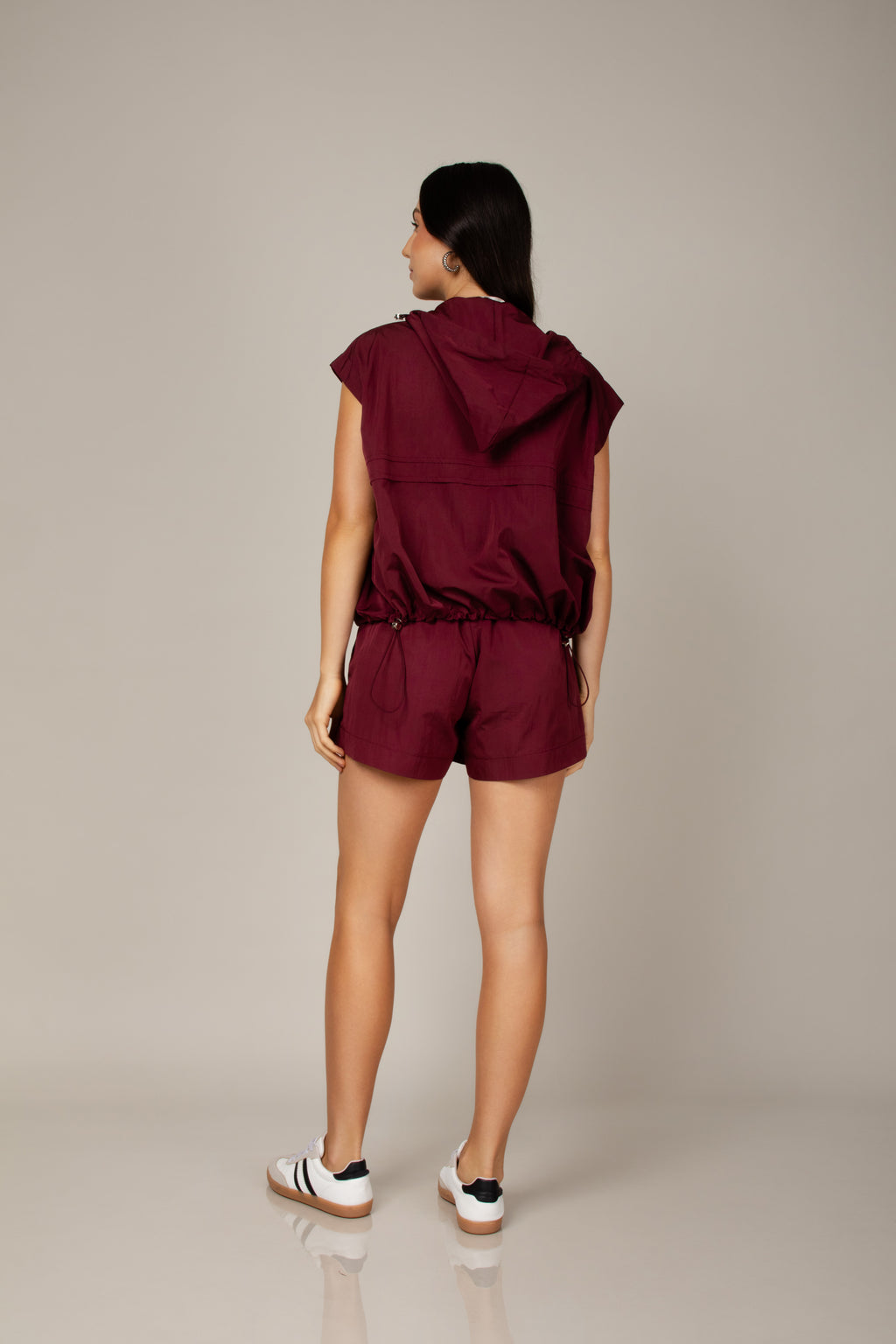 Conjunto de colete e shorts