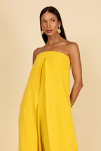 Macacão sem alça pantalona