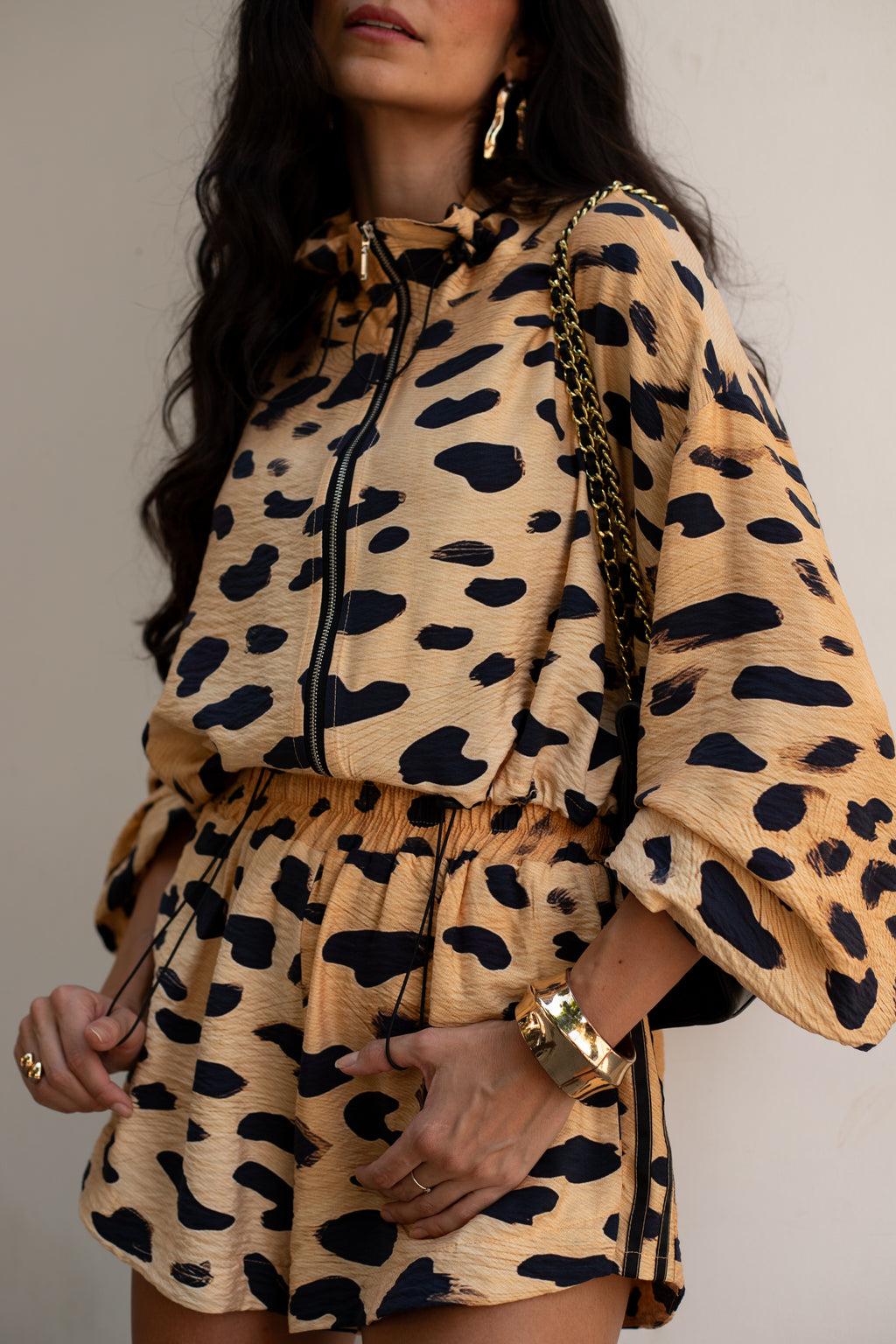 Conjunto animal print