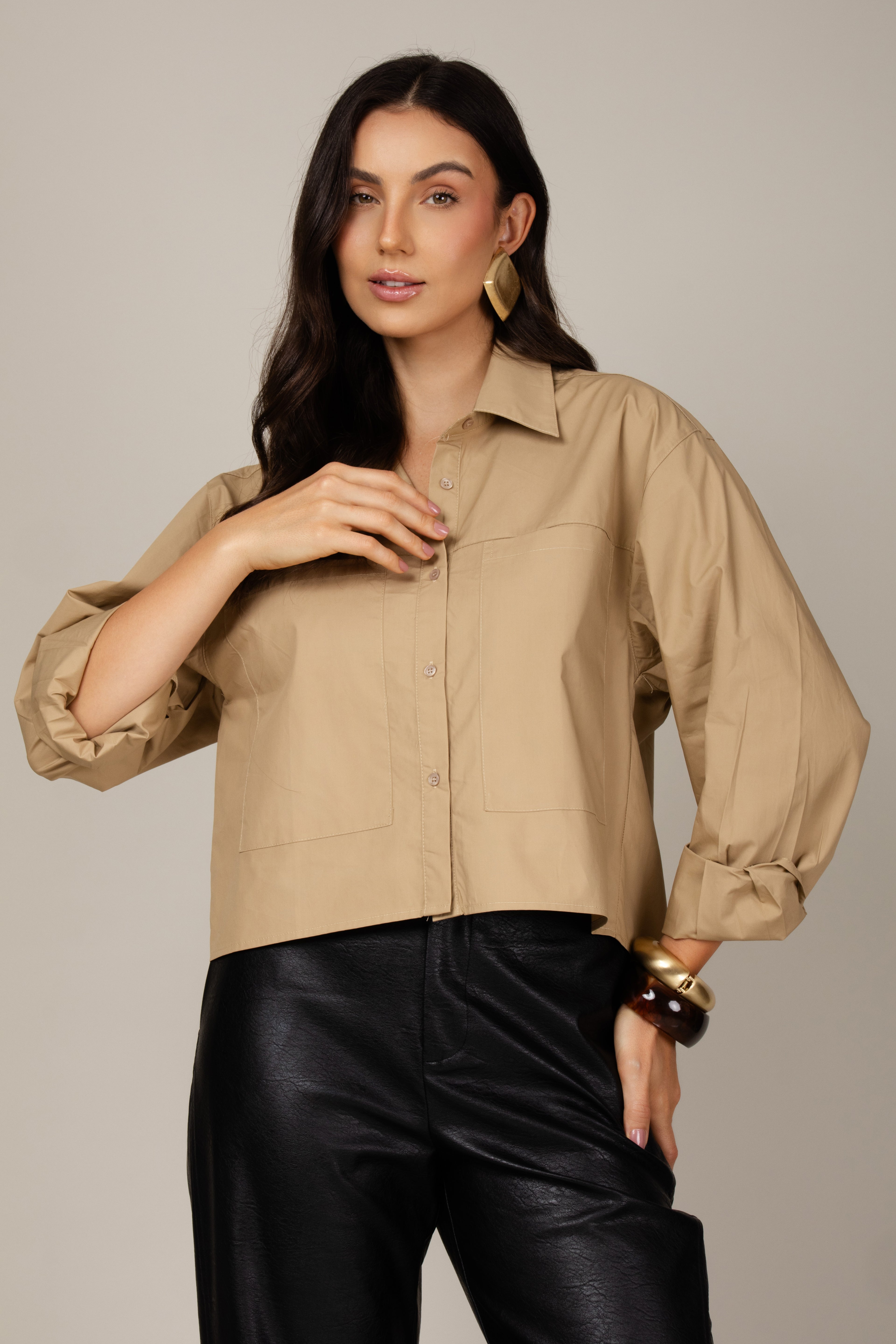 Camisa social alfaiatada