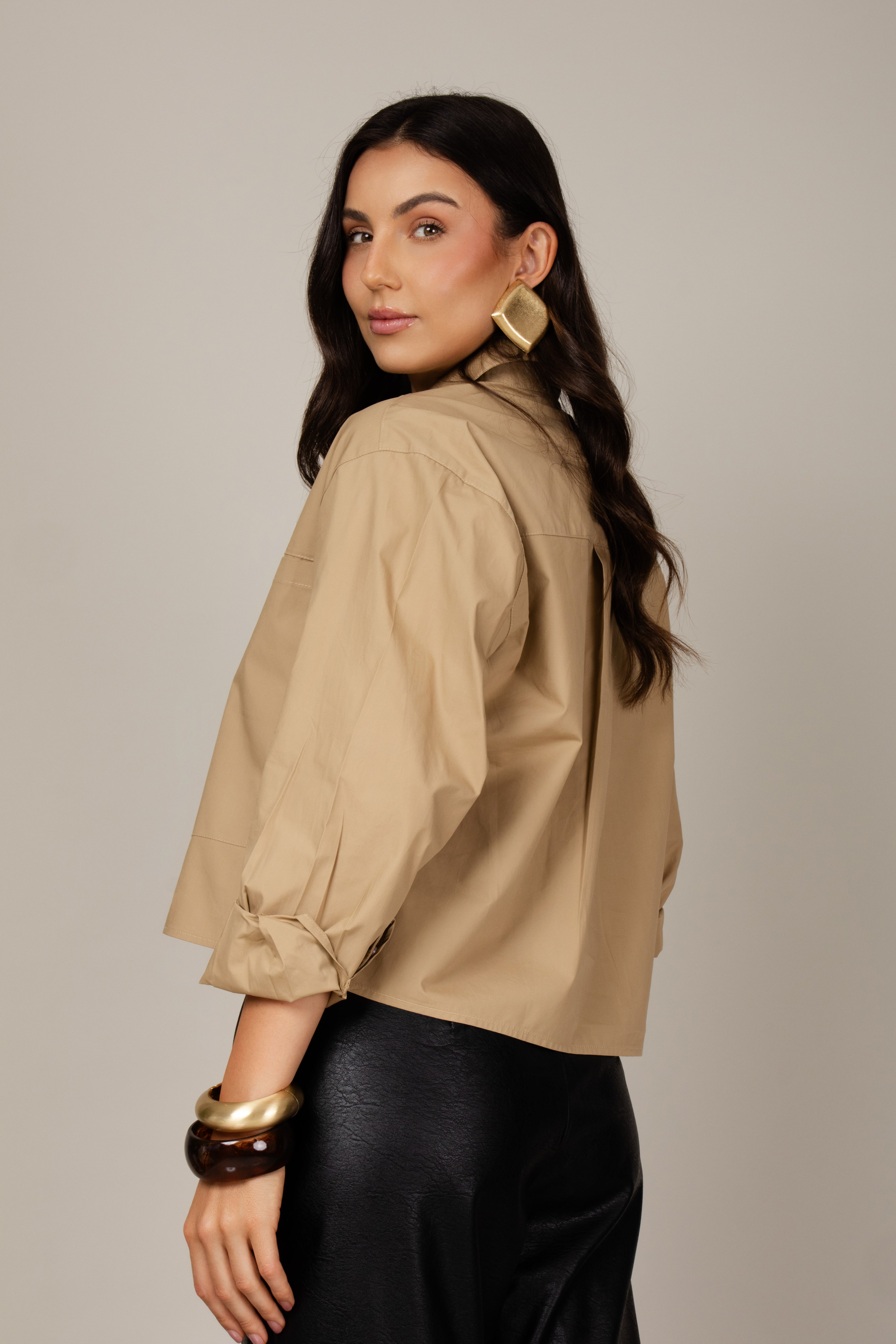 Camisa social alfaiatada