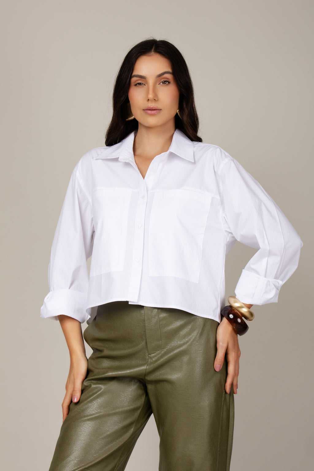 Camisa social alfaiatada