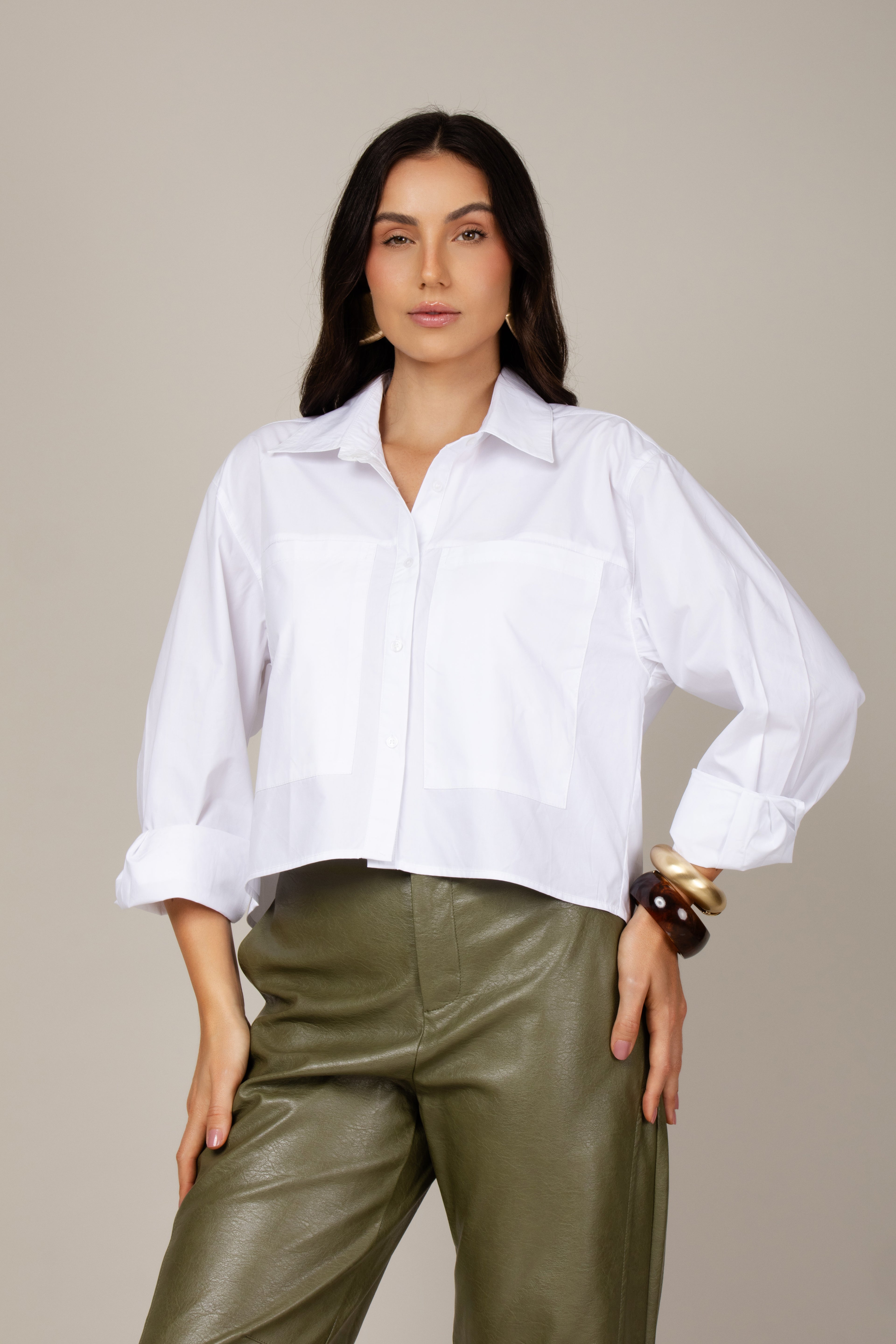 Camisa social alfaiatada