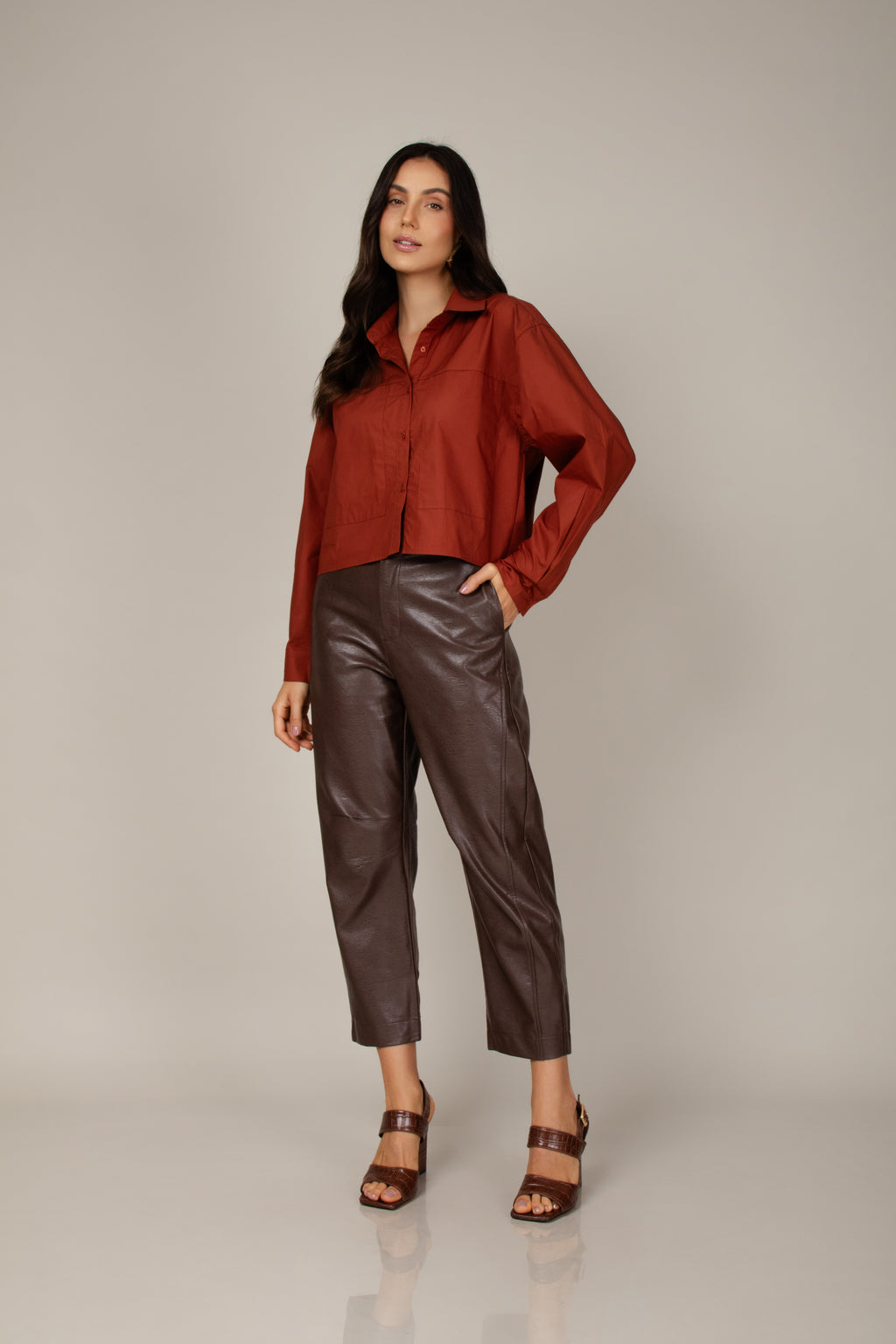 Camisa social alfaiatada