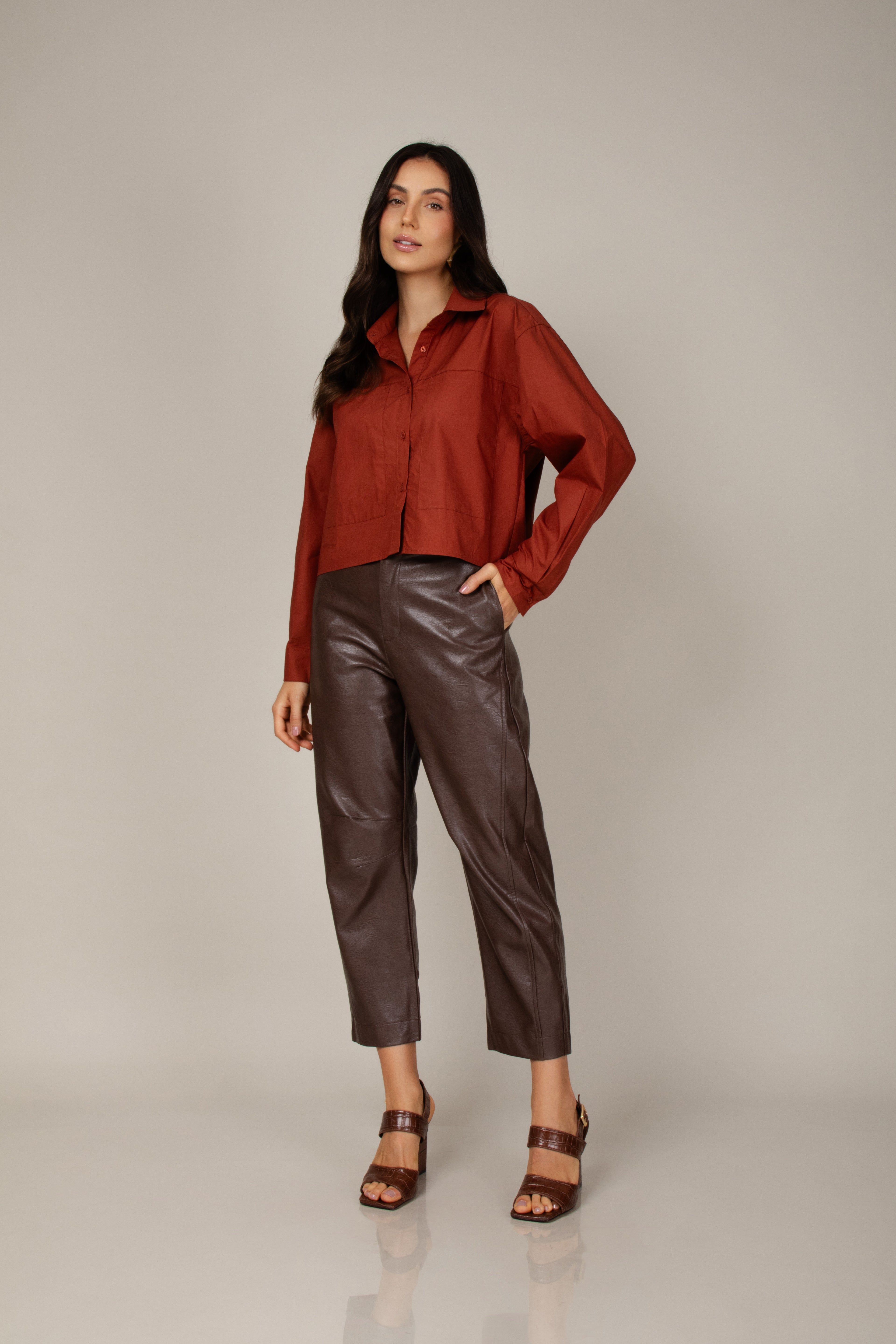 Camisa social alfaiatada