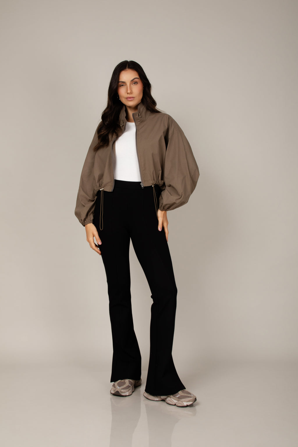 Jaqueta parachute corta vento