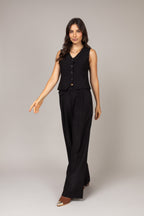 Calça pantalona alfaiataria
