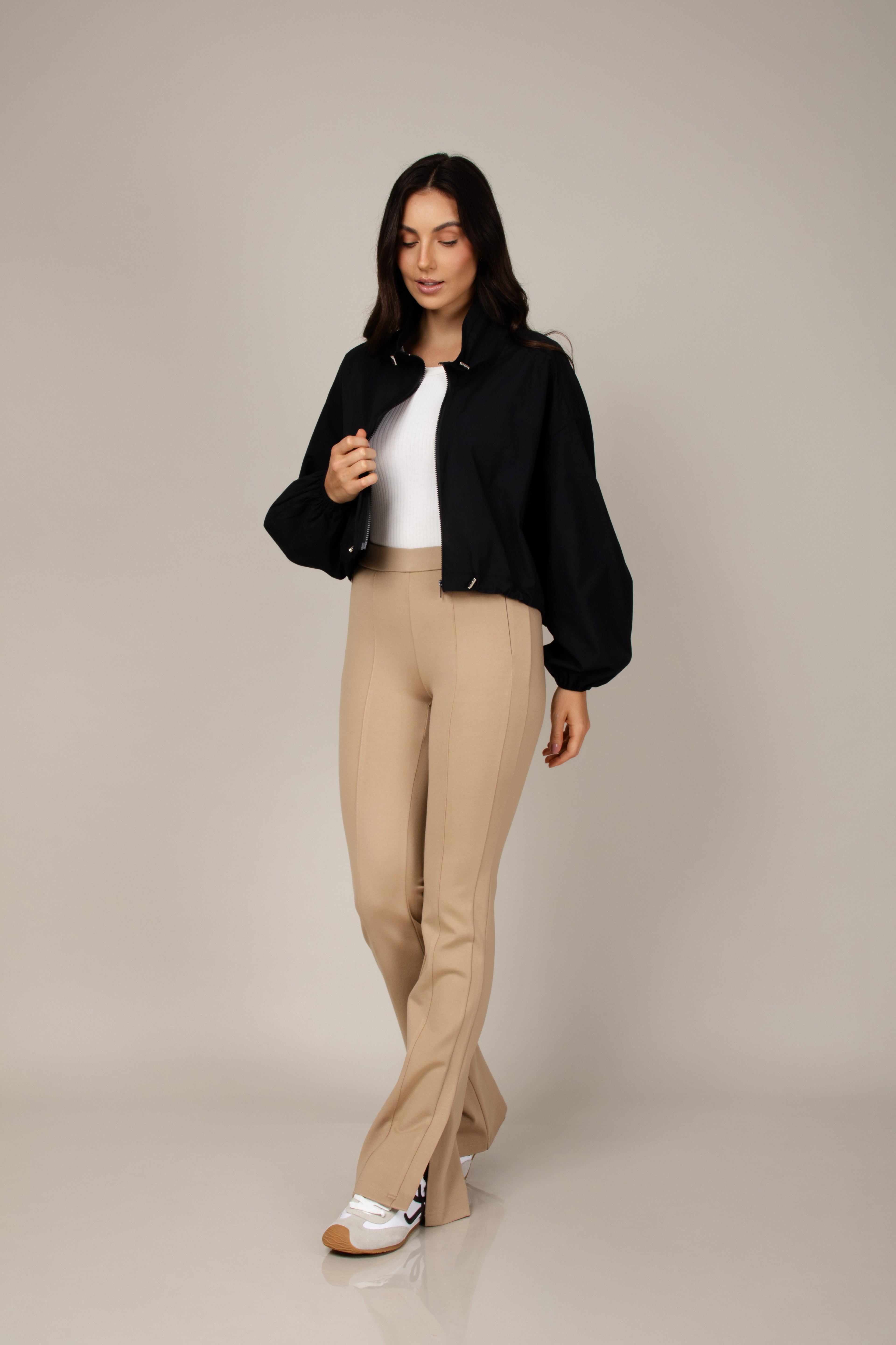 Jaqueta parachute corta vento