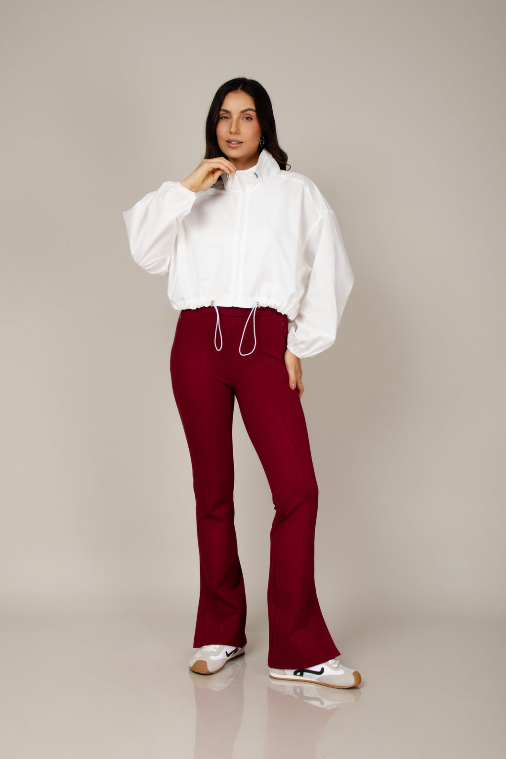 Jaqueta parachute corta vento