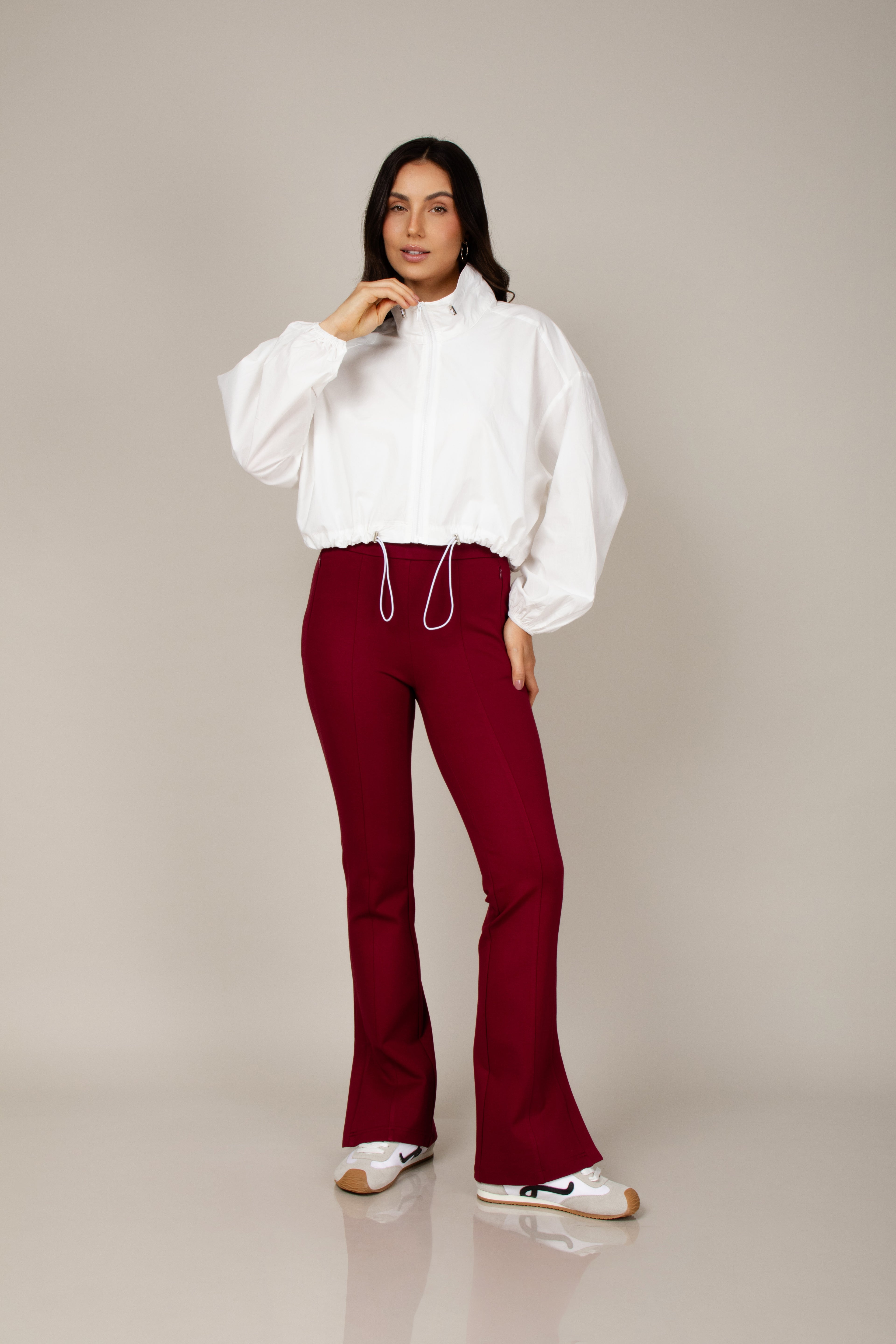 Jaqueta parachute corta vento