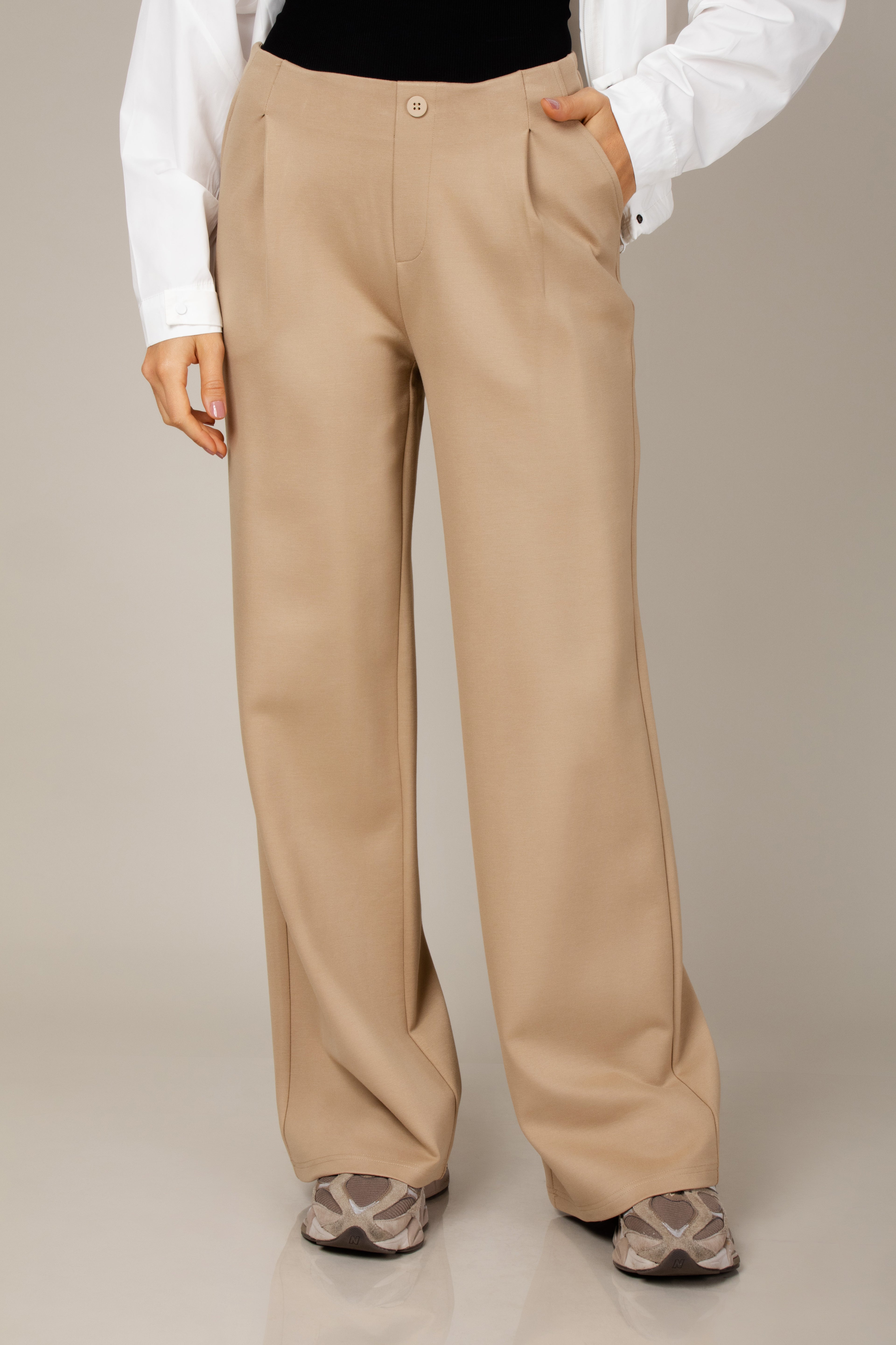 Calça alfaiataria ampla