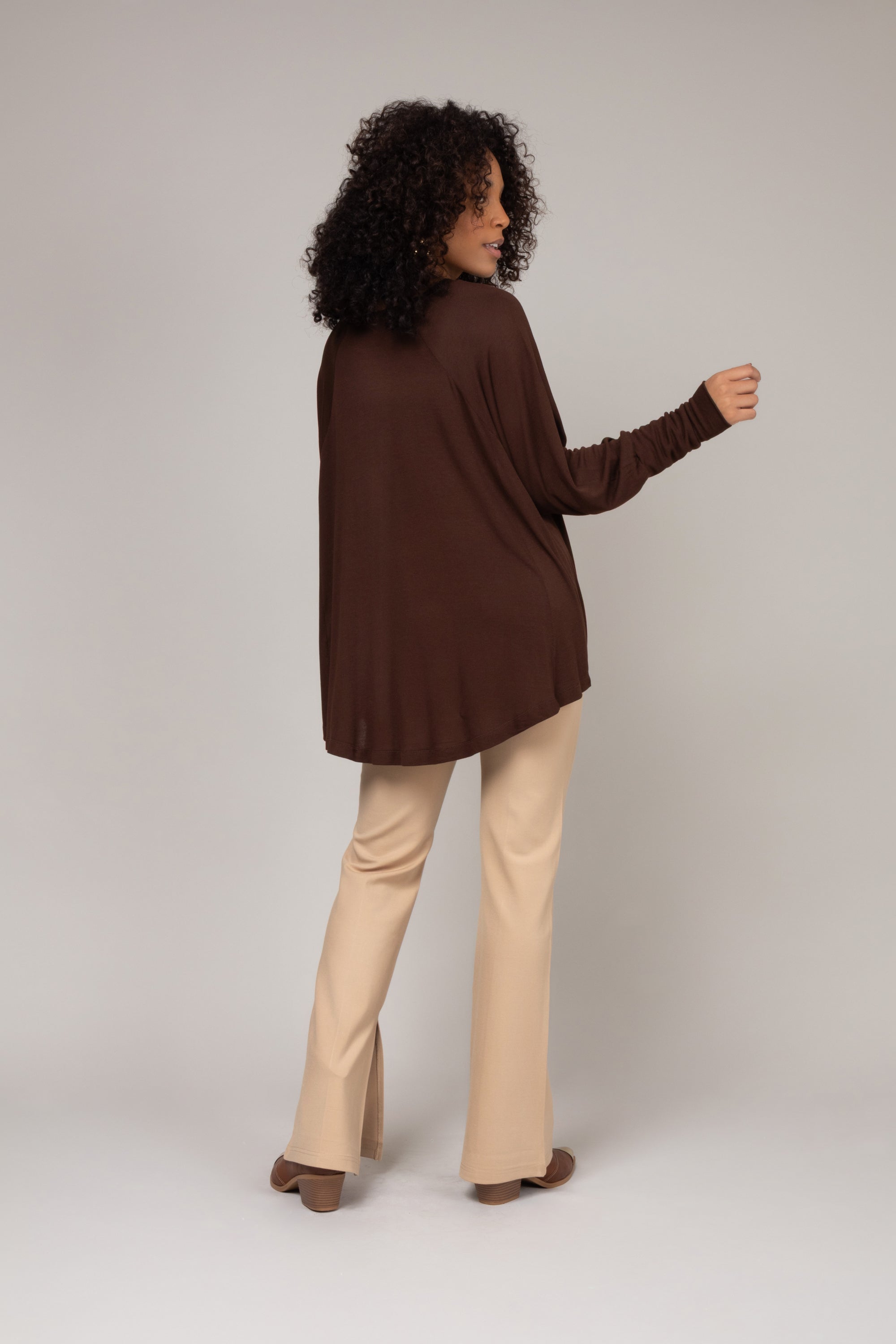 Blusa manga longa