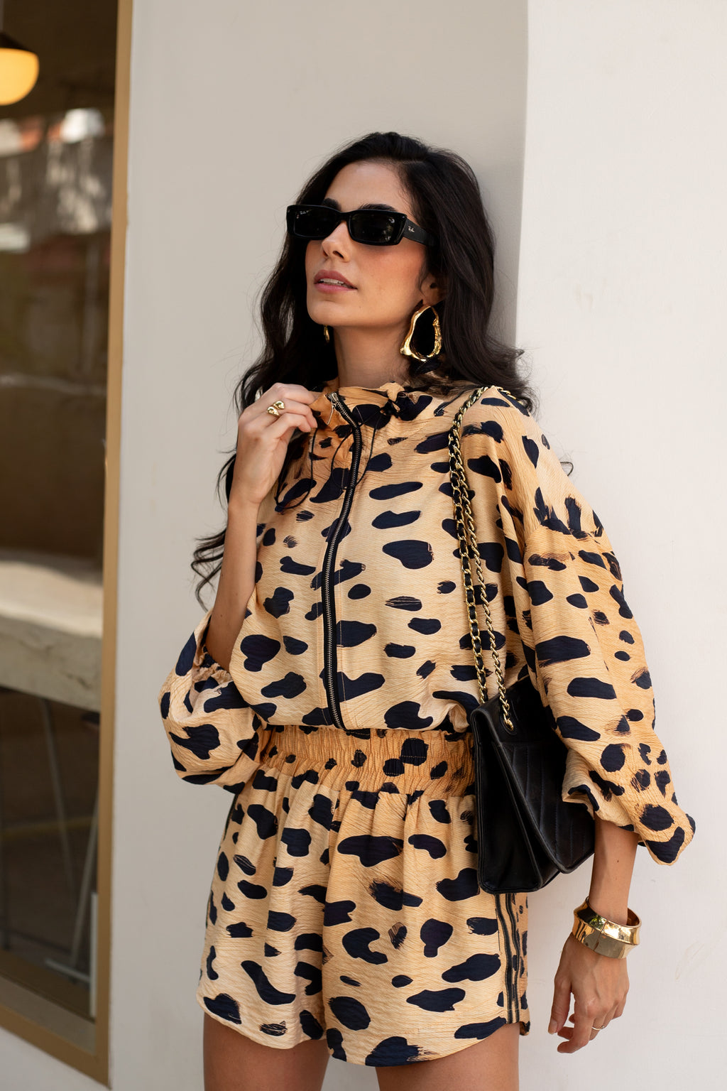 Conjunto animal print
