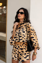 Conjunto animal print