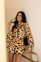 Conjunto animal print
