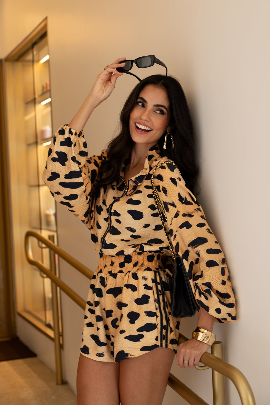 Conjunto animal print