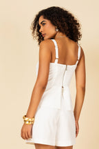 Conjunto peplum com shorts