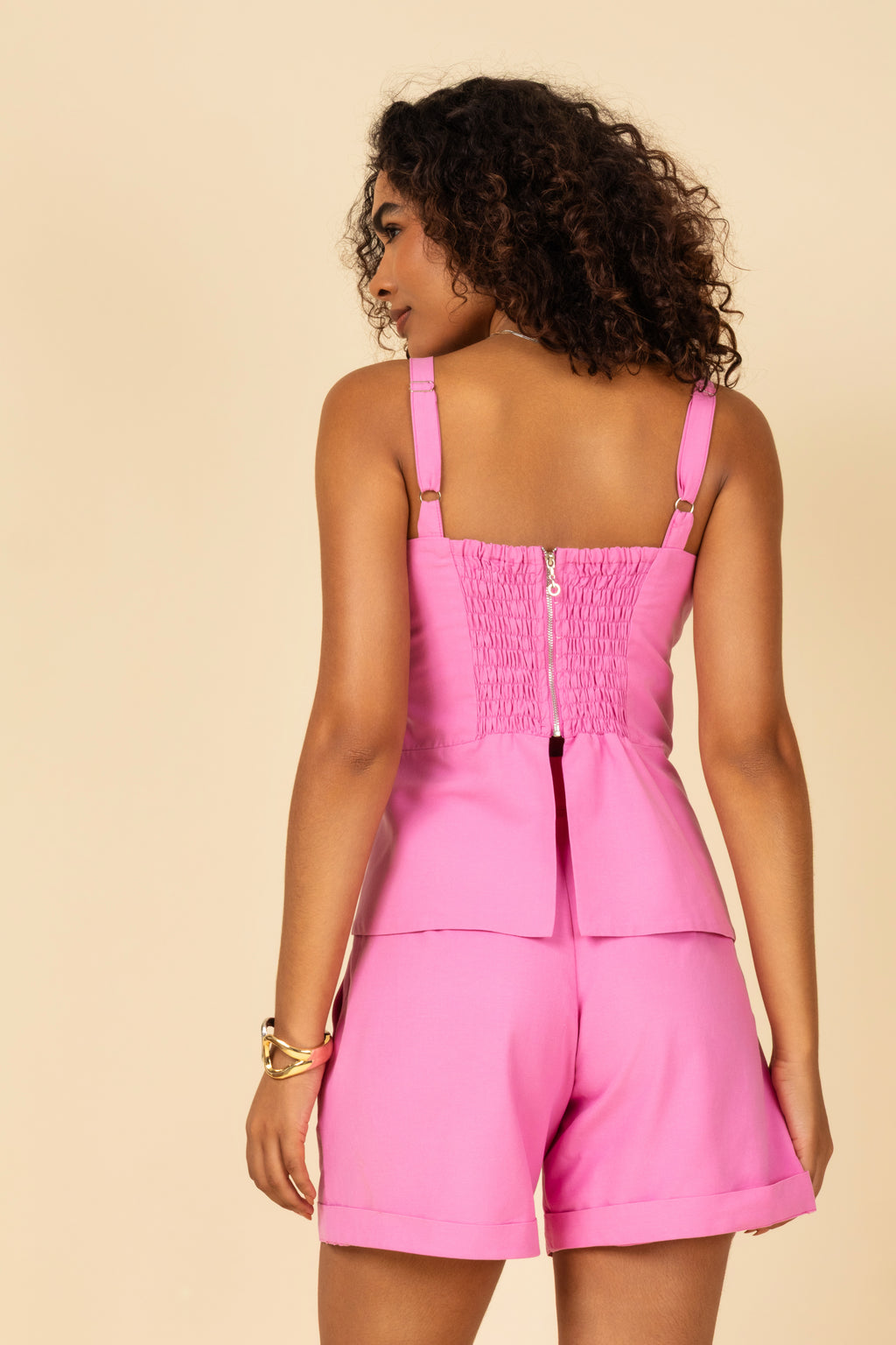 Conjunto peplum com shorts