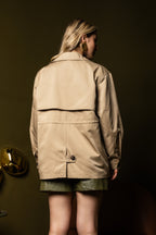 Parka com bolsos utilitários