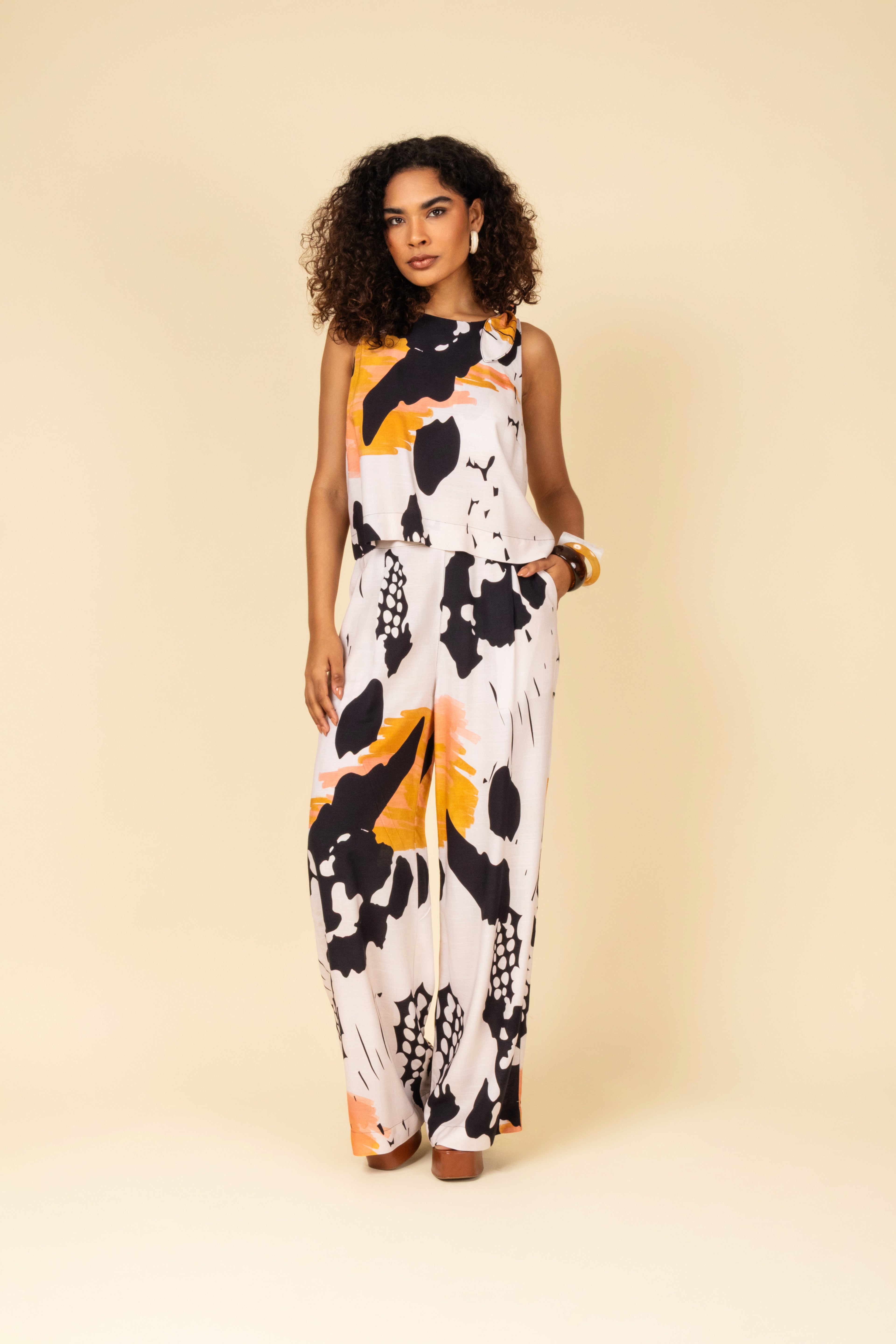 Conjunto estampado