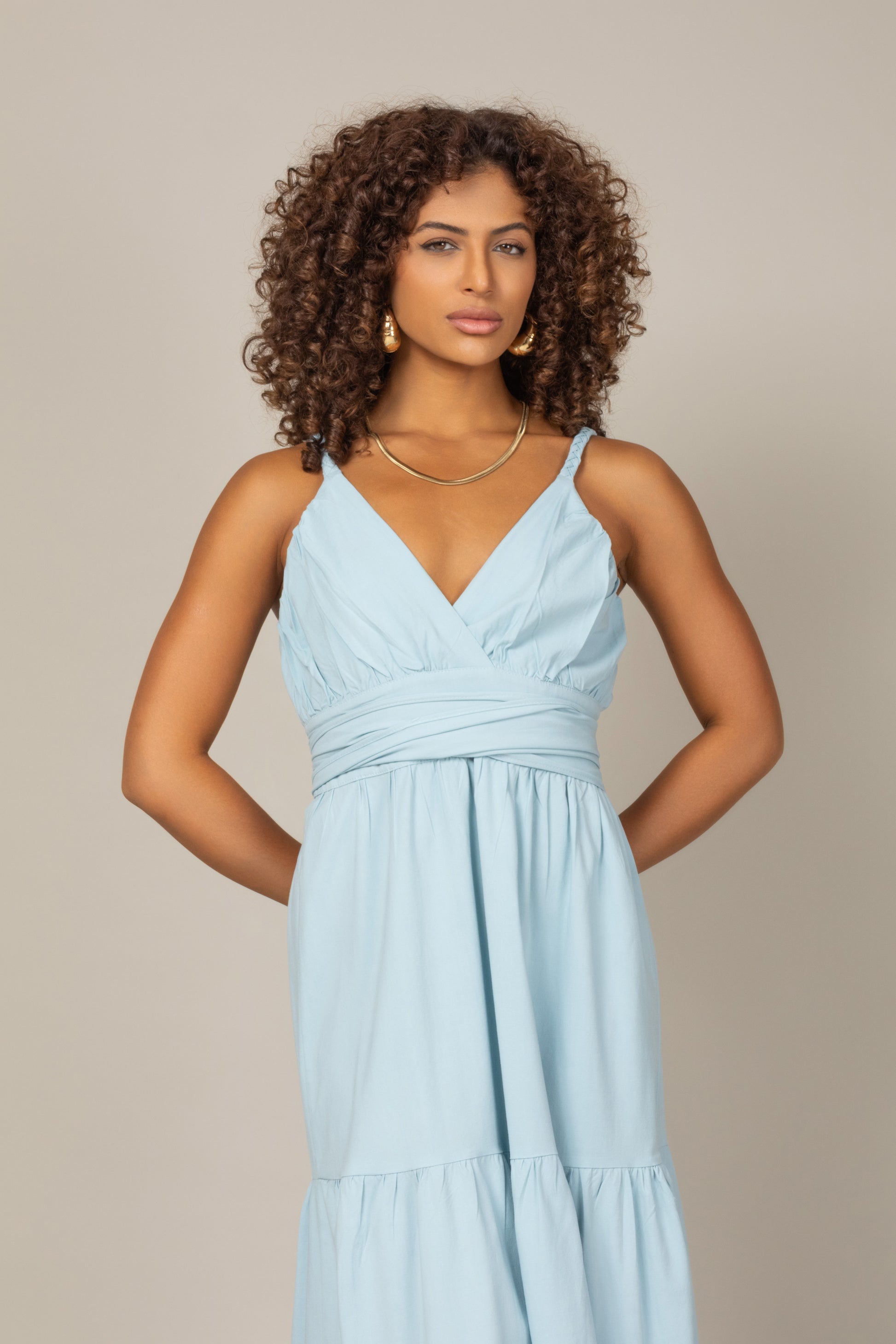 Vestido longo ardísia