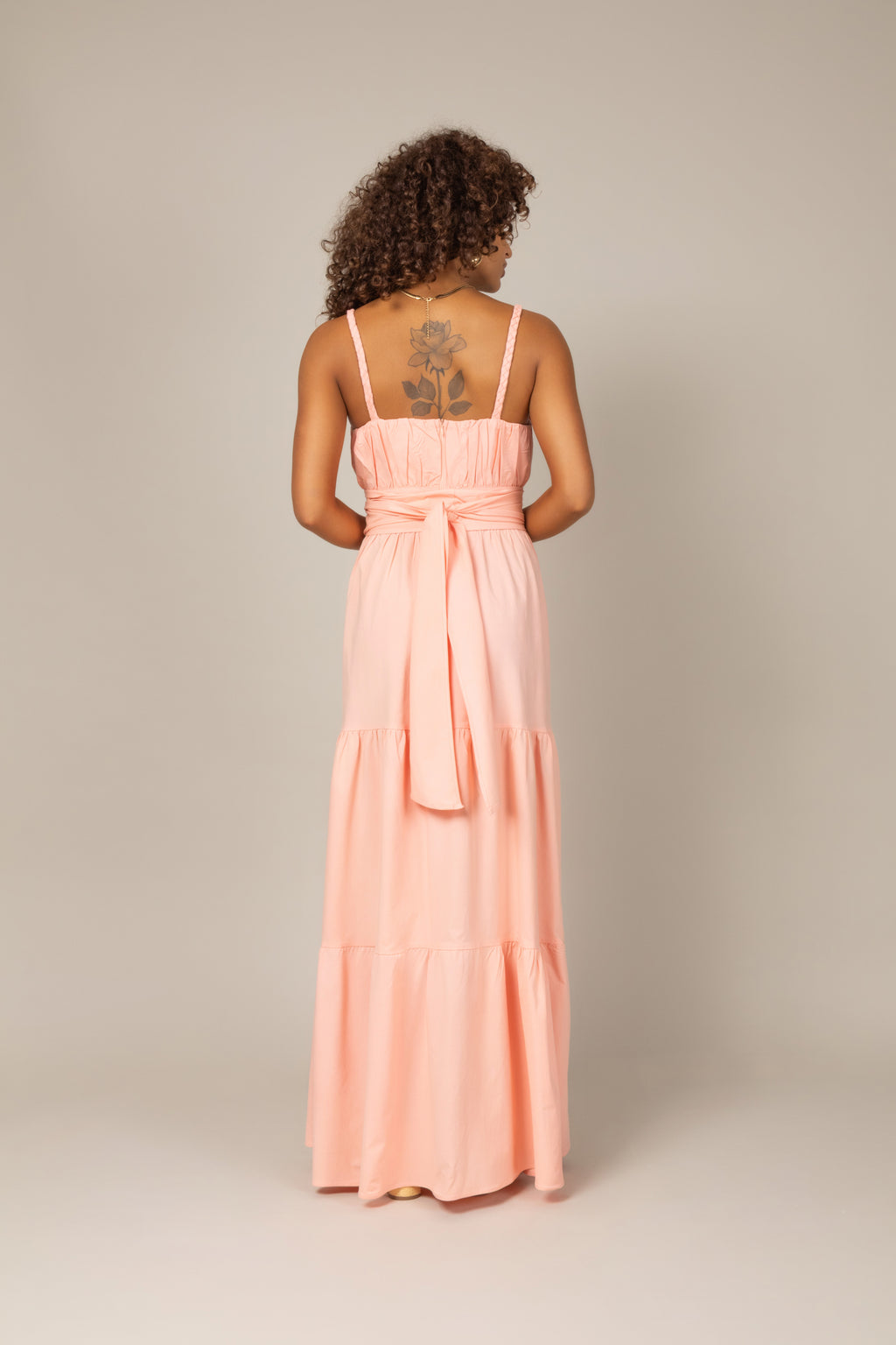Vestido longo ardísia