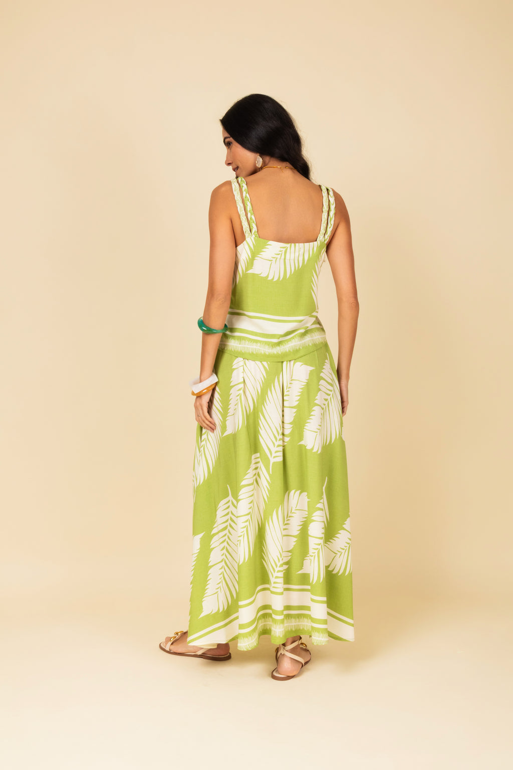 Conjunto estampa tropical
