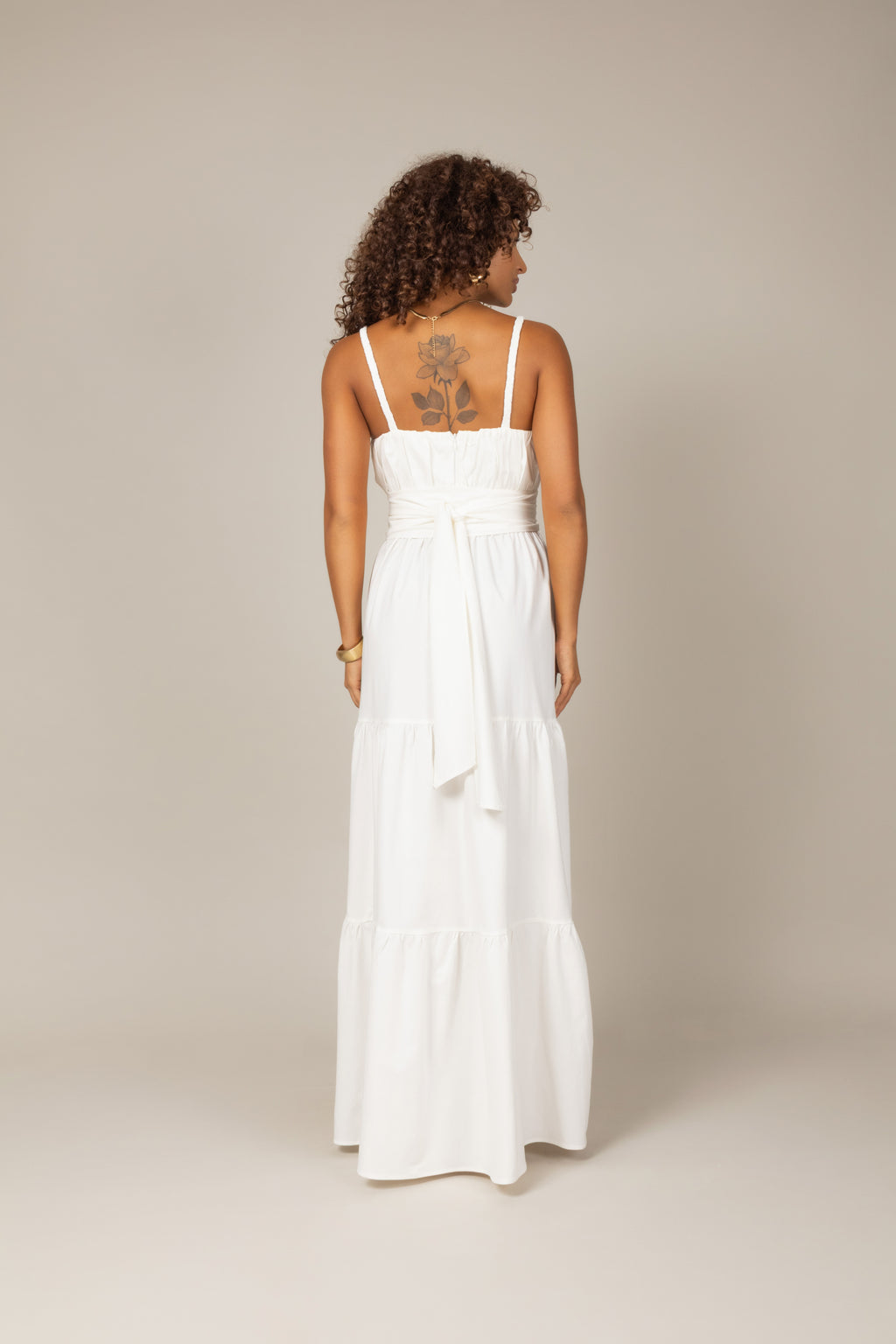 Vestido longo ardísia