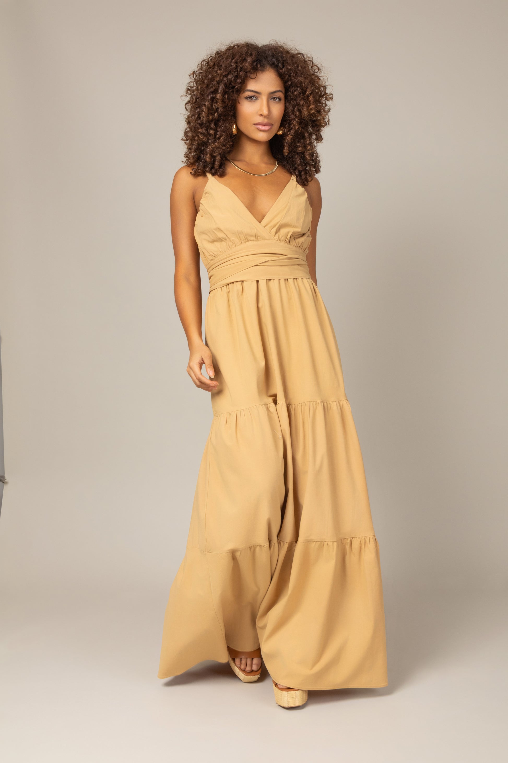 Vestido longo ardísia