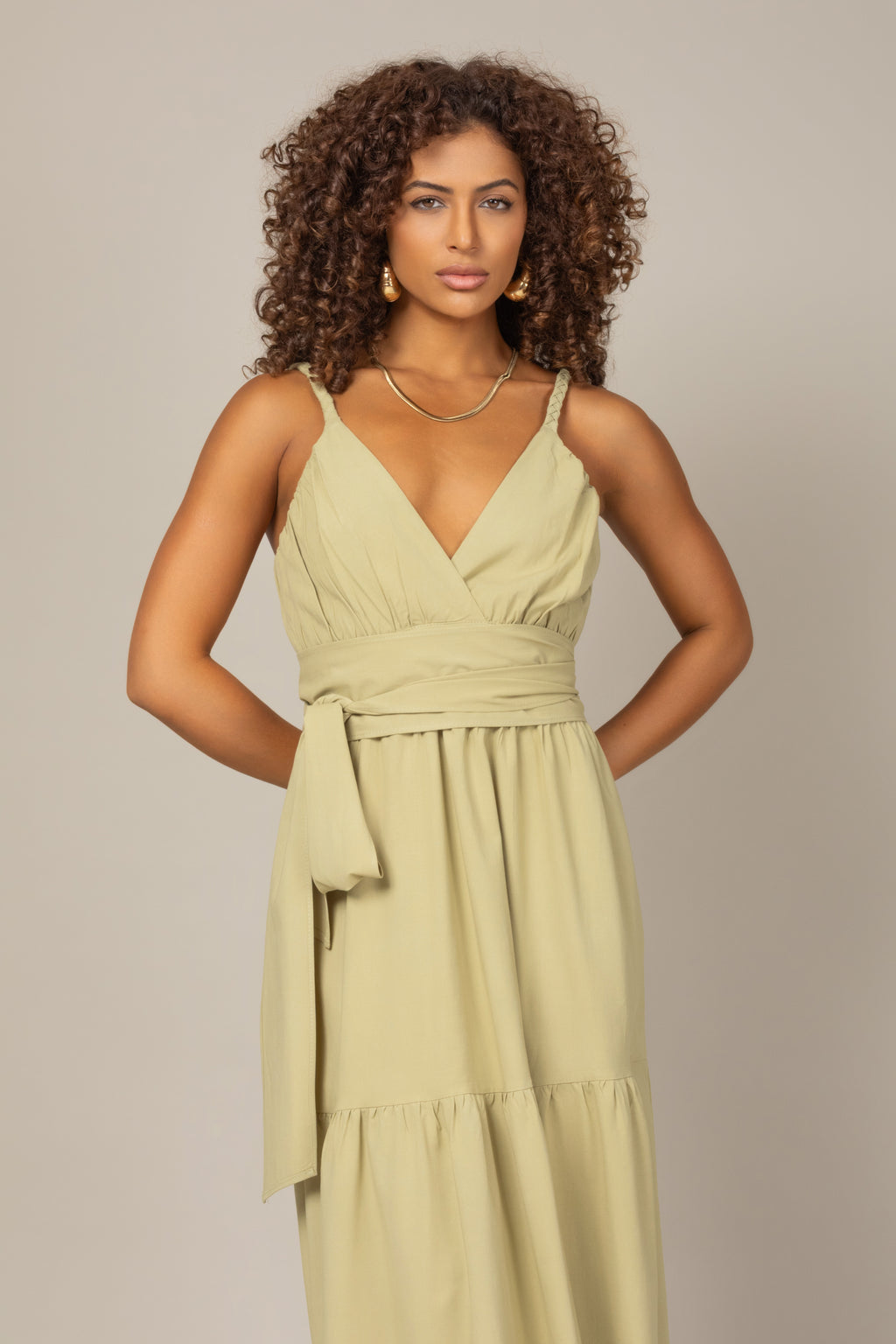 Vestido longo ardísia
