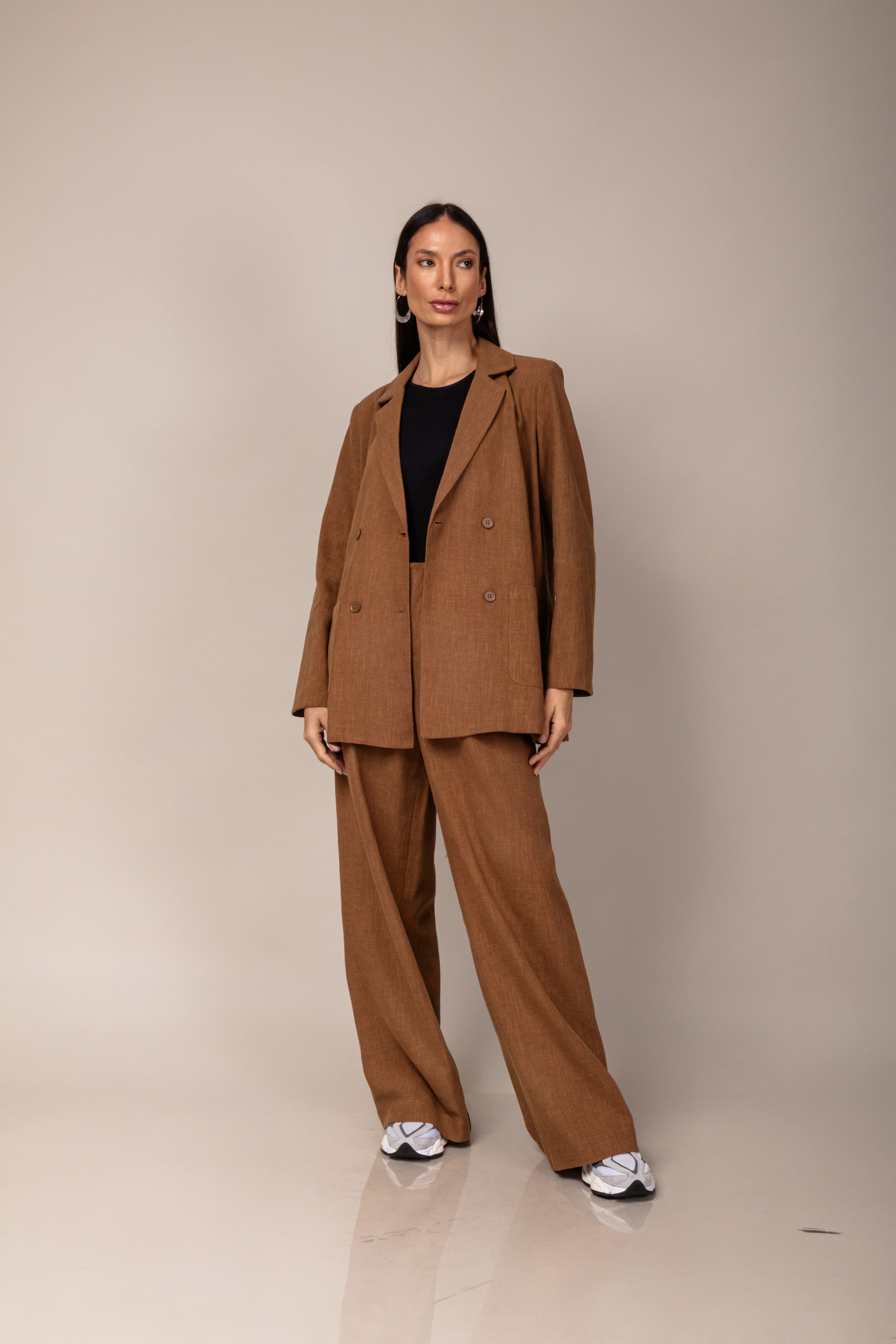 Max Blazer em linho