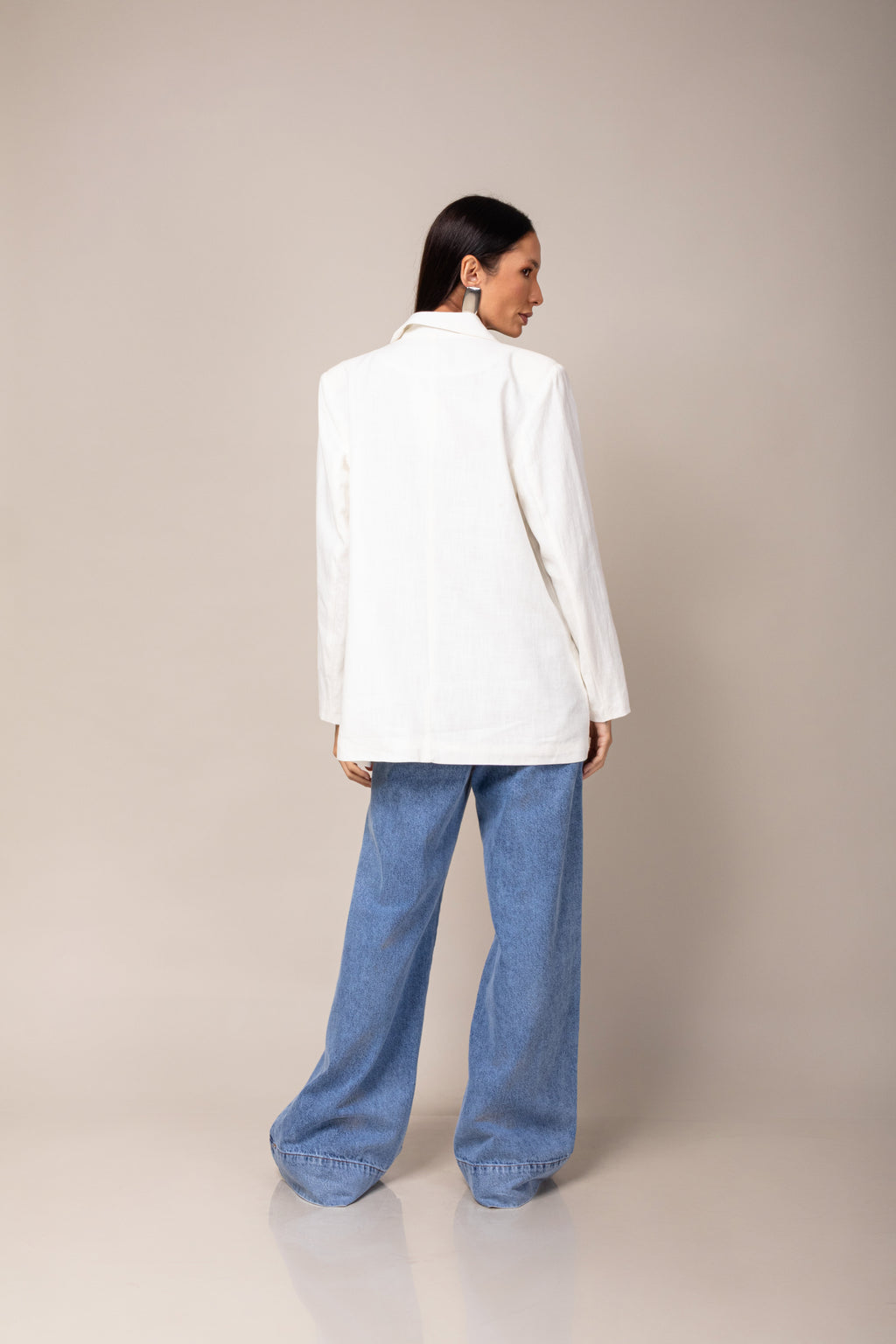 Max Blazer em linho