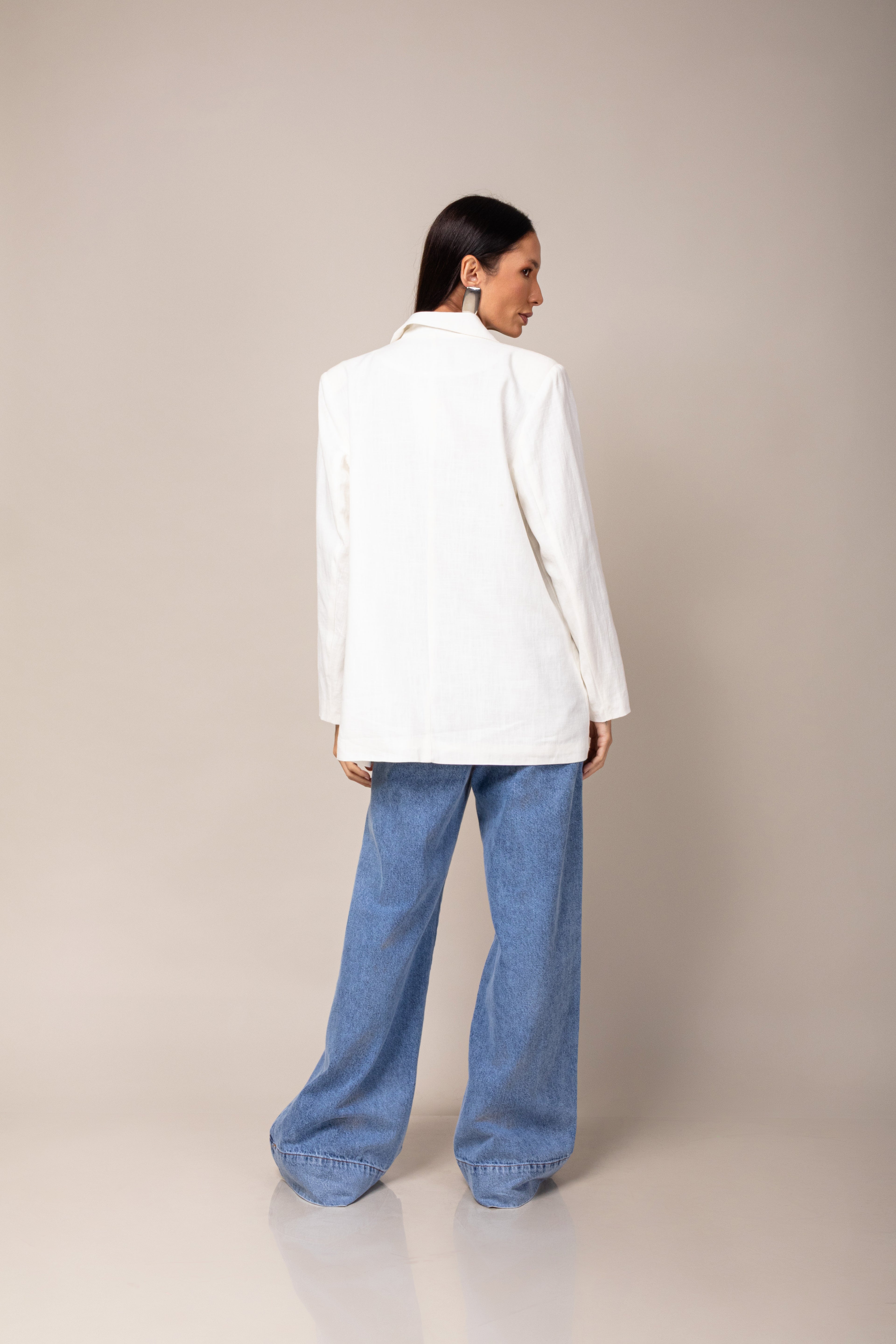 Max Blazer em linho