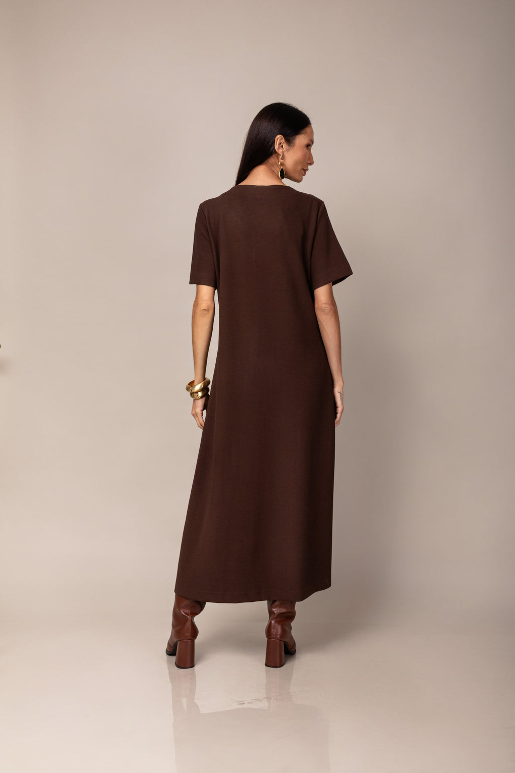 Max vestido em malha