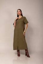 Max vestido em malha