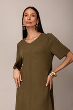 Max vestido em malha