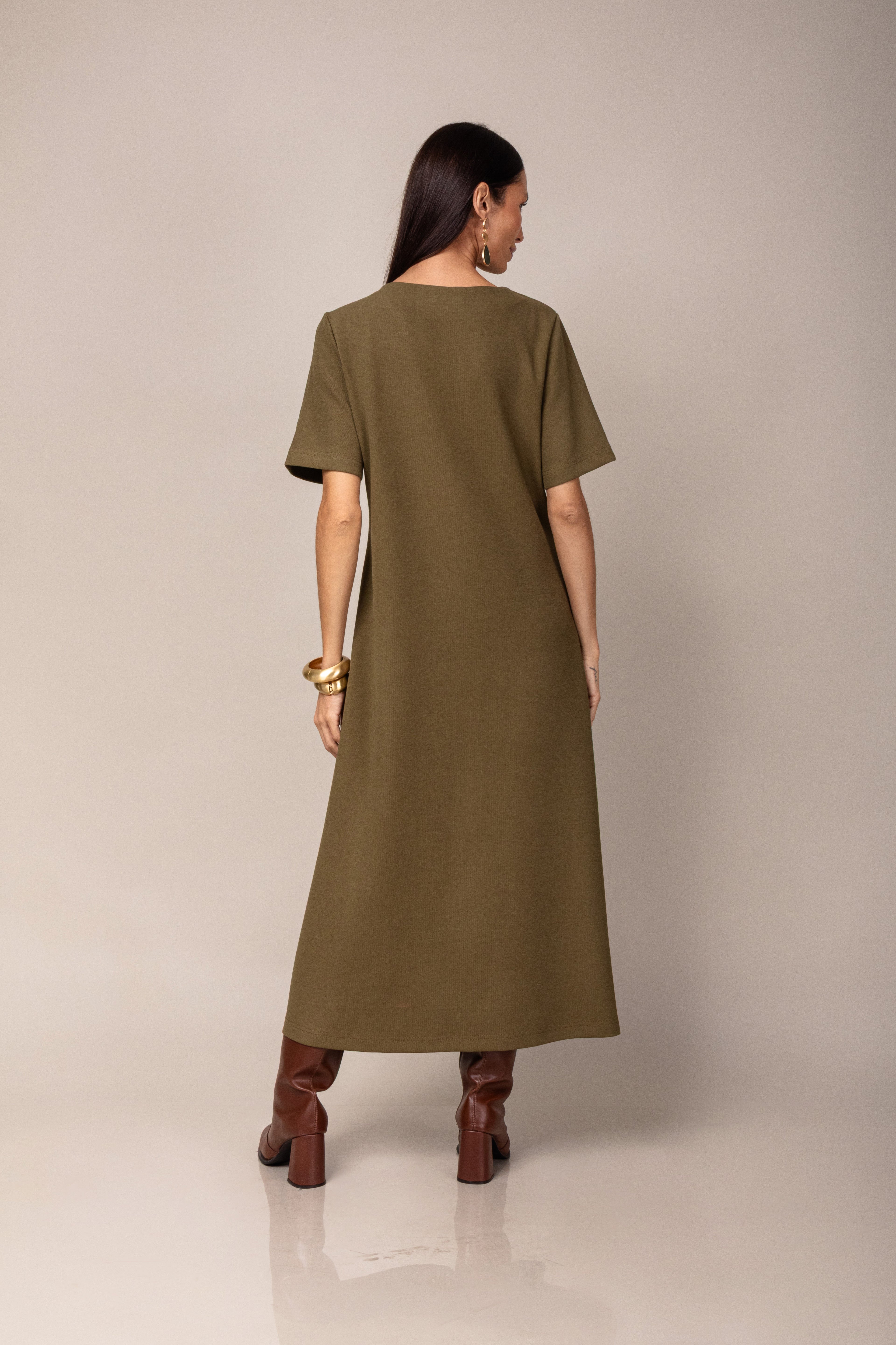 Max vestido em malha