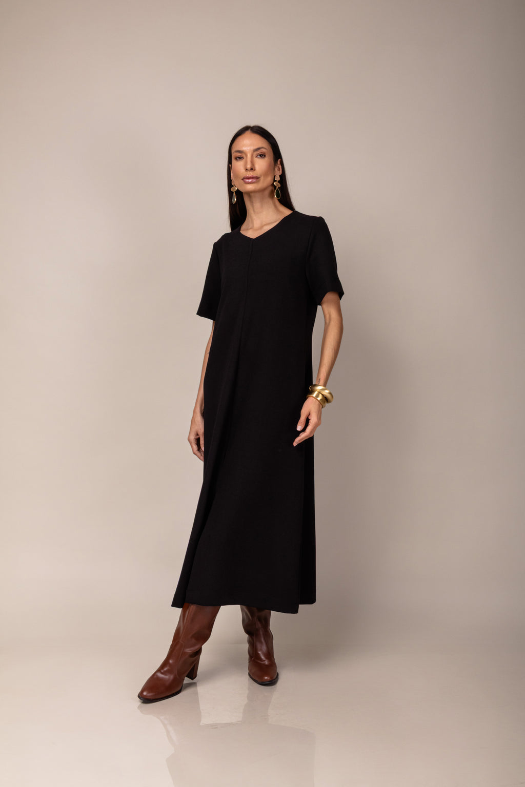 Max vestido em malha