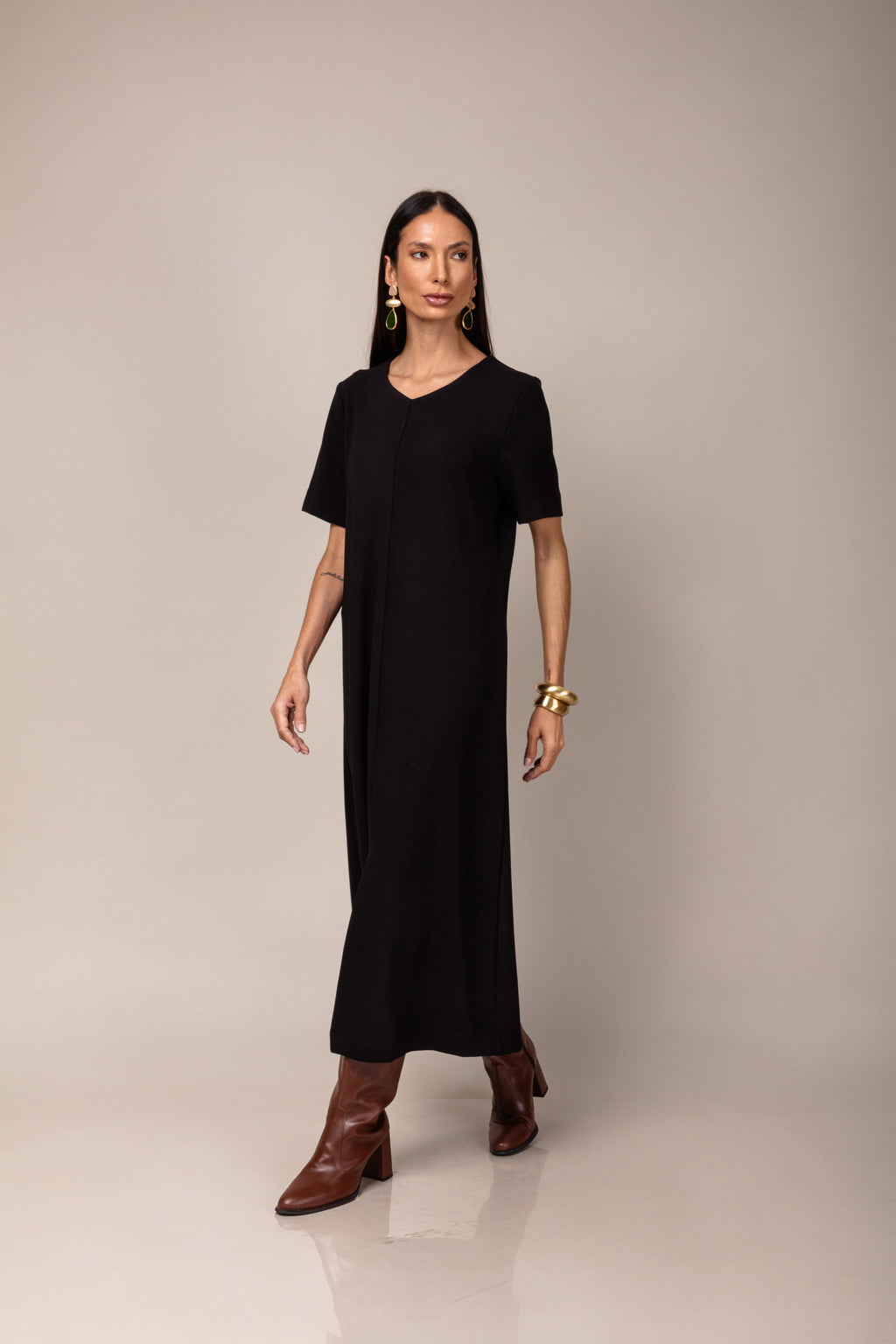 Max vestido em malha